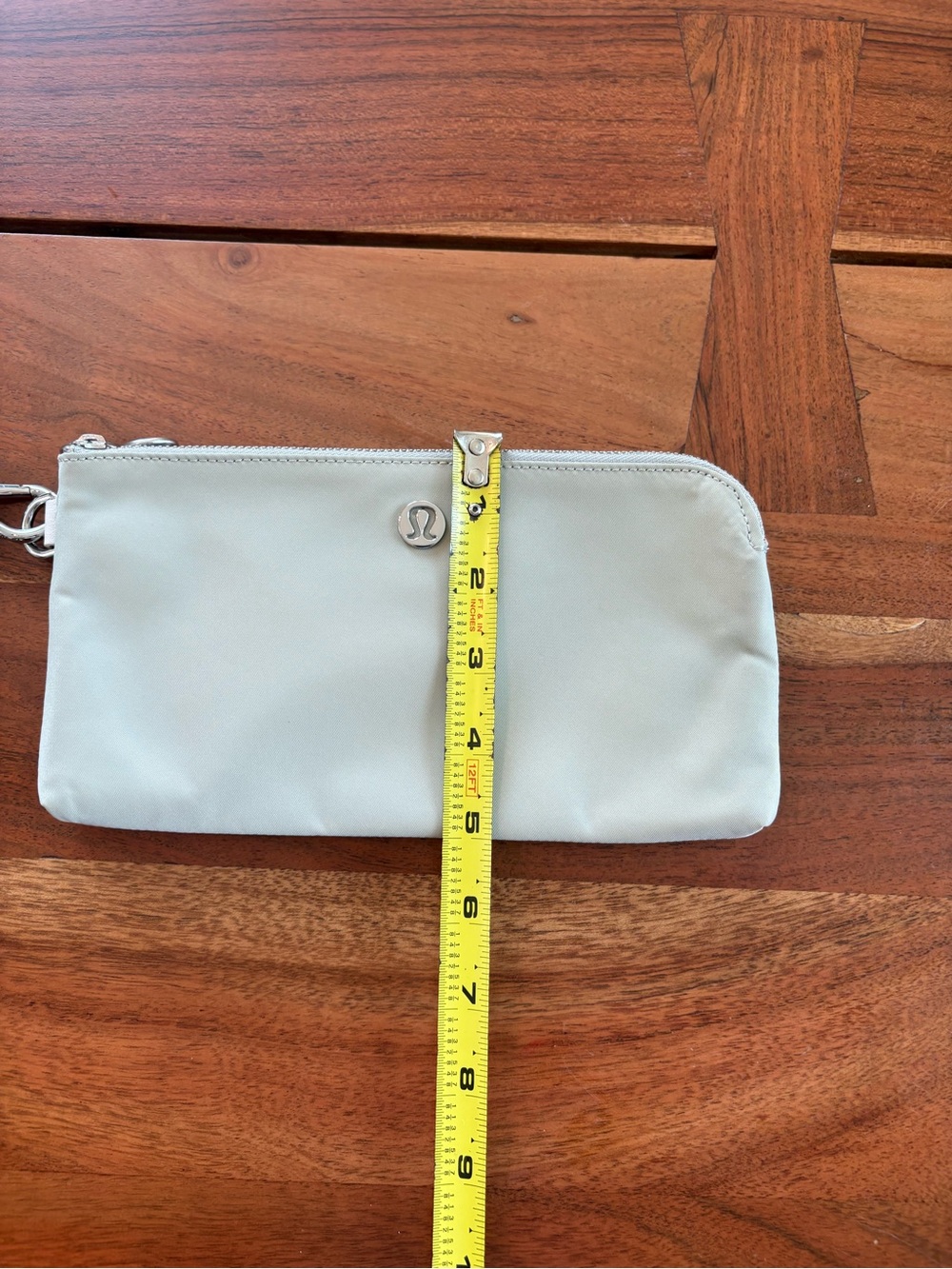 lululemon athletica cream Wristlet Clutch with Strap - Picture 7 of 7